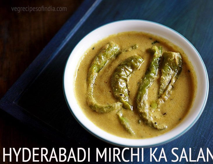 Hari Mirch ka Salan Hyderabadi Style