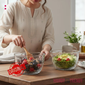 Pasabahce marmelade glass bowl 2pcs set-2