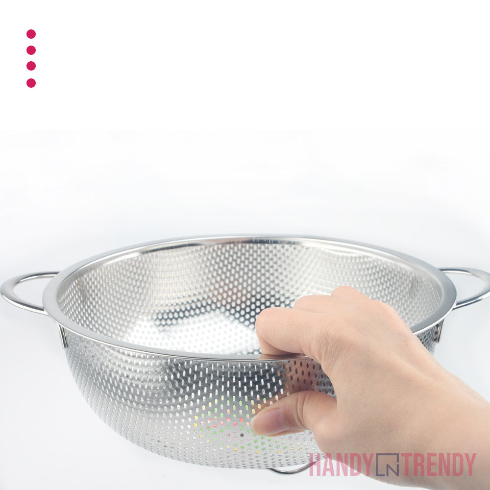 6pcs Stainless Steel Strainer Baskets – Durable & Versatile Kitchen Essential