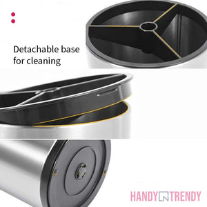 stainlesssteelcutleryholderanddrainerrotatingcutleryholdercutlerydrumcutlerystand-1