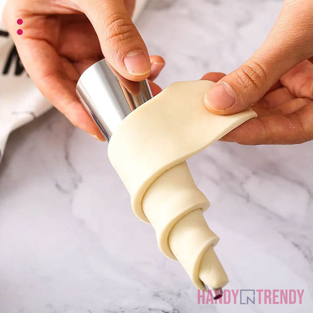 6pcs Vocen Cream Roll Mould Set