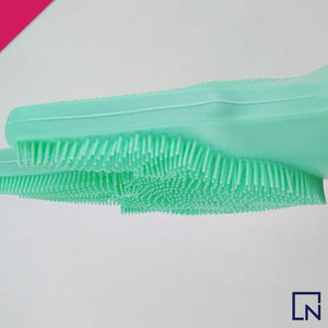 dish washing glove silicone gloves with brush silicone gloves for dish washing gloves for dish washing