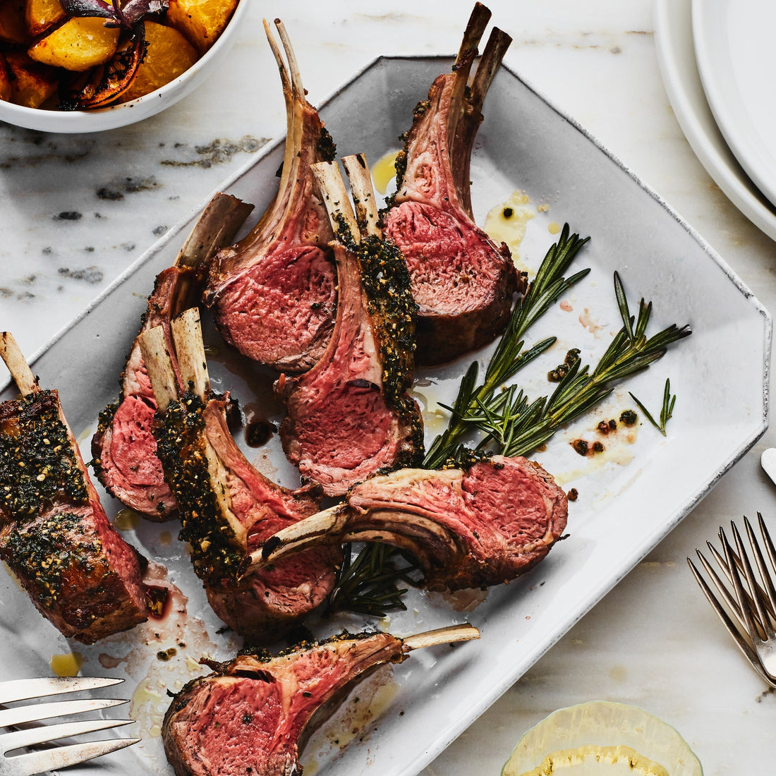 rack of lamb with harissa crust recipe