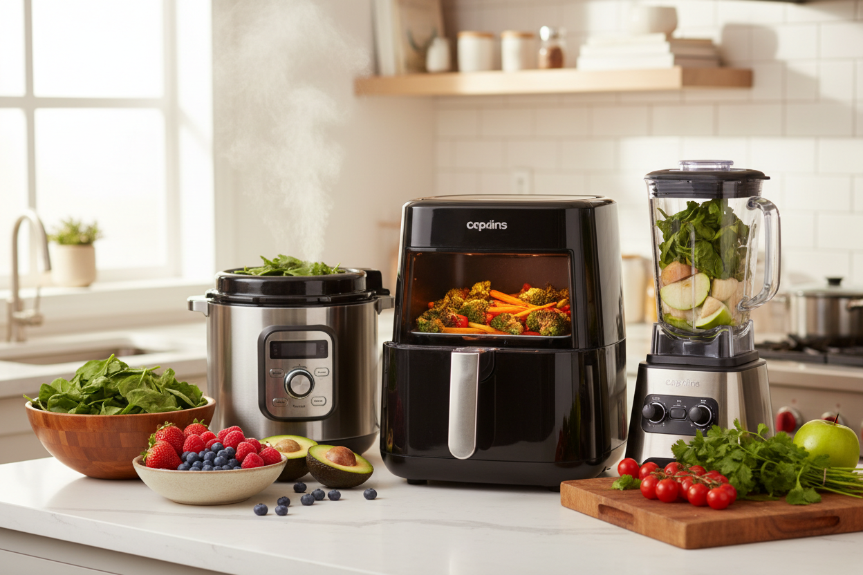 Healthy Cooking Made Easy: Smart Tips with Modern Kitchen Accessories