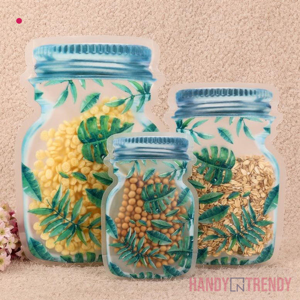 3pcs Food Zipper Bags Set