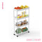 4 Tier Smart Trolley – Space-Saving Storage with Style