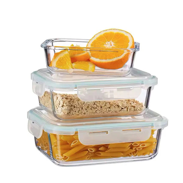 Limon 6pc Glass Container Pack