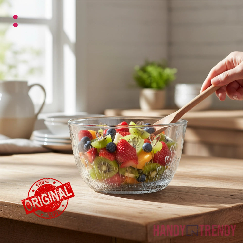 Pasabahce marmelade glass bowl 2pcs set-2