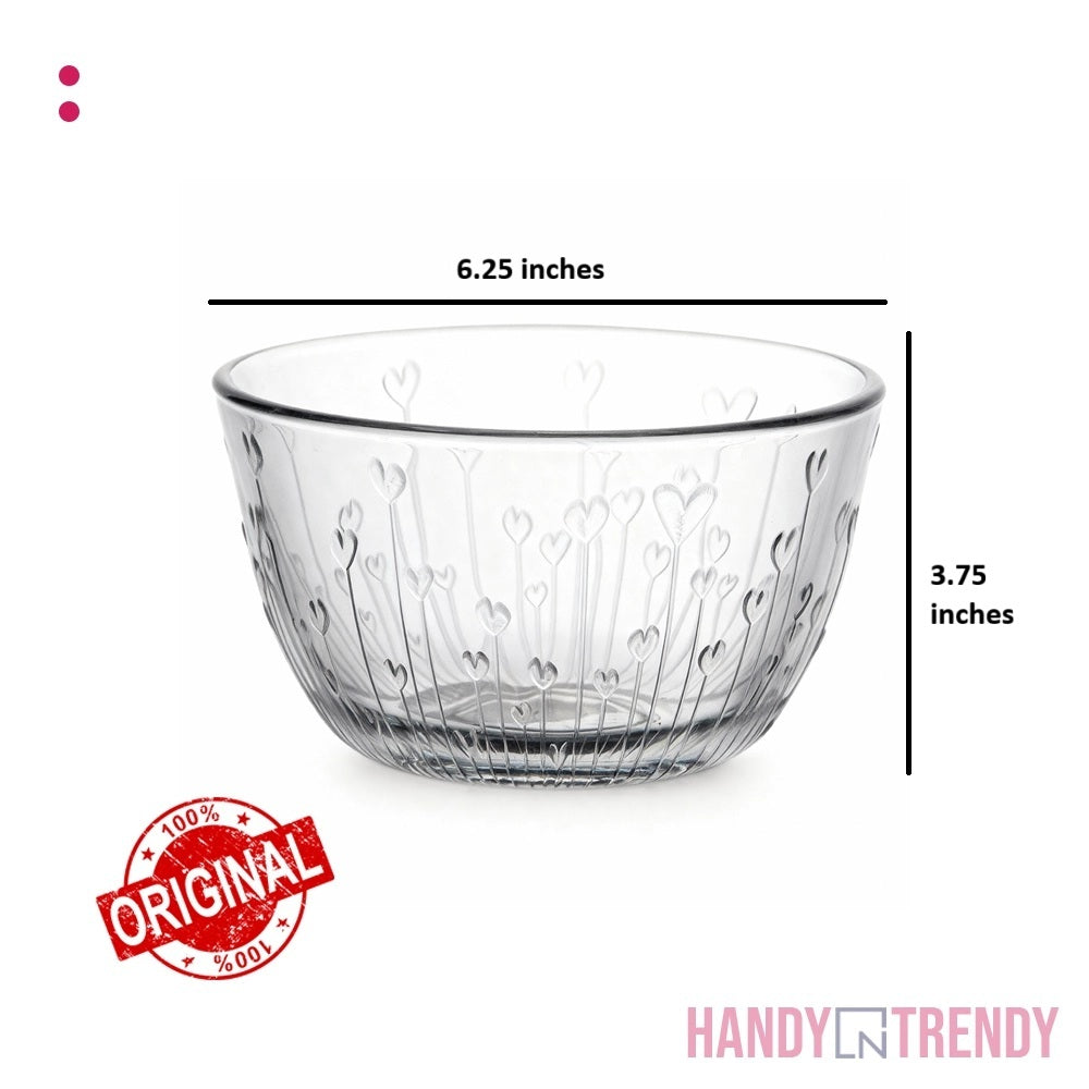 Pasabahce marmelade glass bowl 2pcs set-2