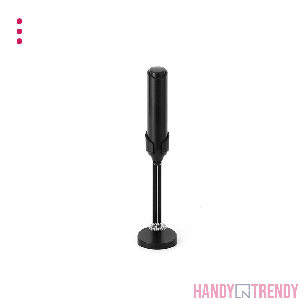 Battery Operated Electric Milk Frother – Handheld Whisk for Coffee, Latte & Hot Chocolate