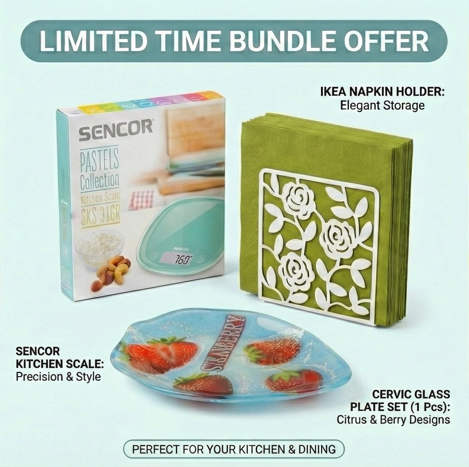 Kitchen Essentials Deal - Strawberry