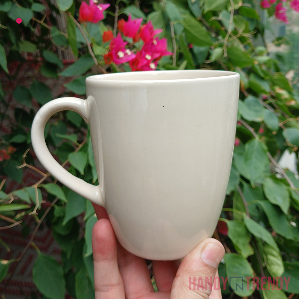 Ceramic Coffee Mug - Blush Bloom Mug