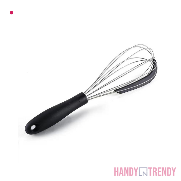 Handy Egg Whisk with Scraper