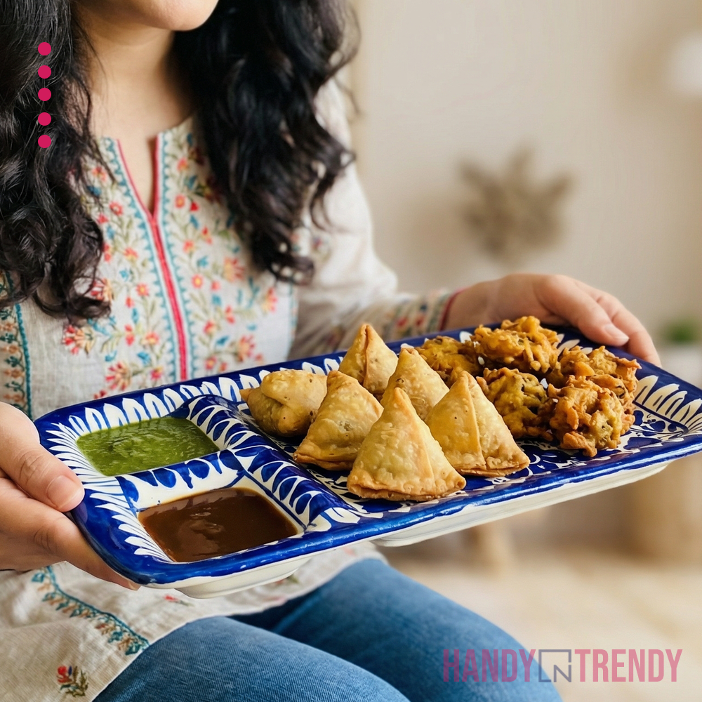 Handmade Snack Serving Dish