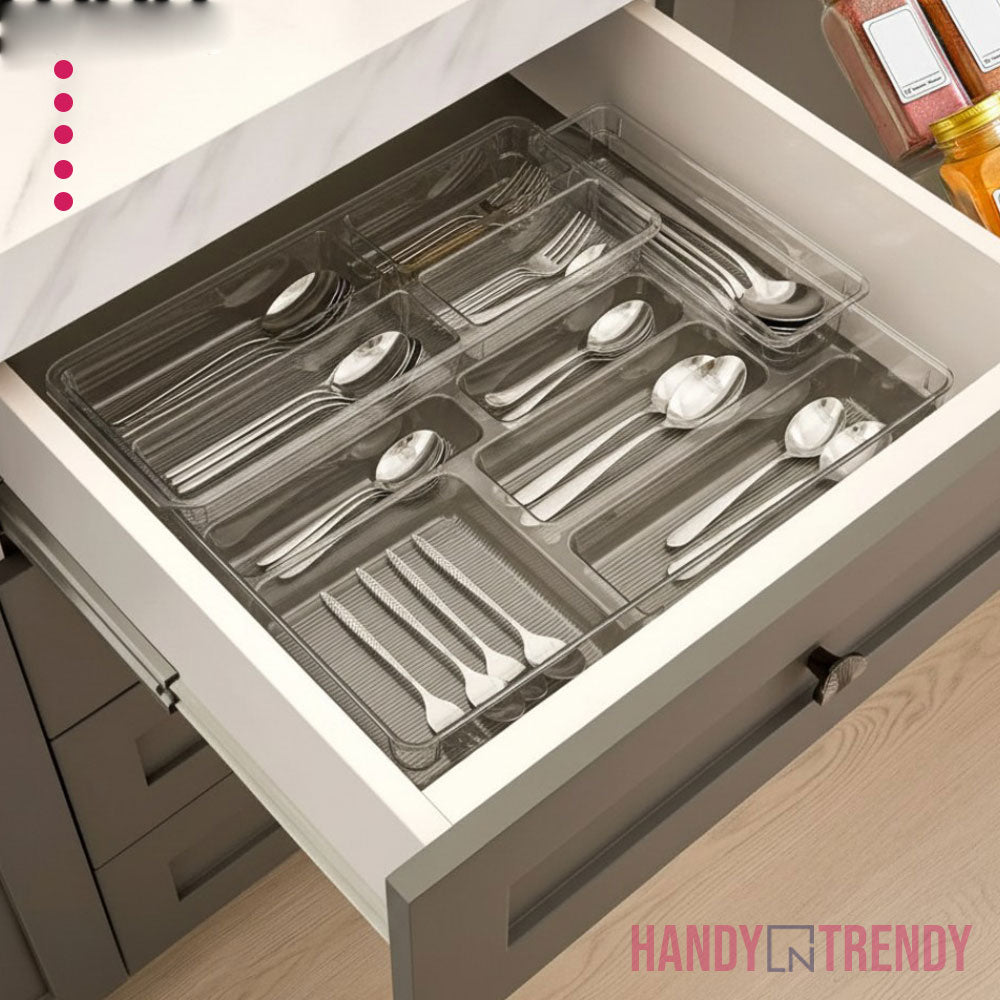 Limon Cutlery Holder with Slider