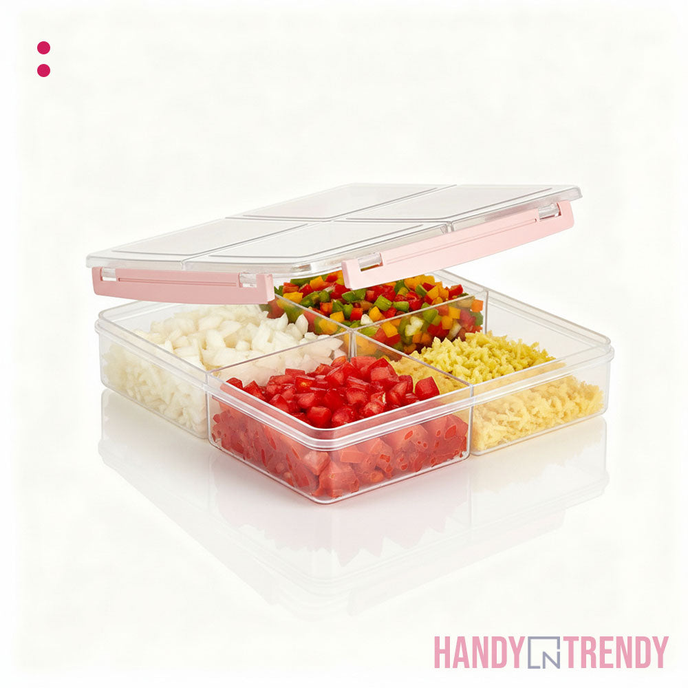 Limon 4 Compartment Food Container