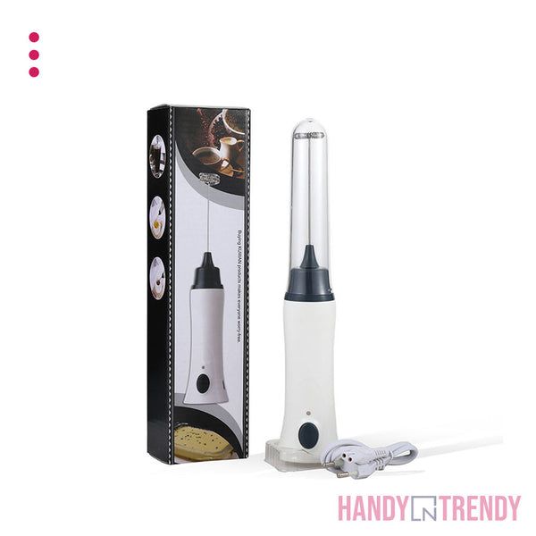 rechargeable coffee mixer coffee frother coffee milk and egg beater strong egg beater portable rechargeable no battery power 