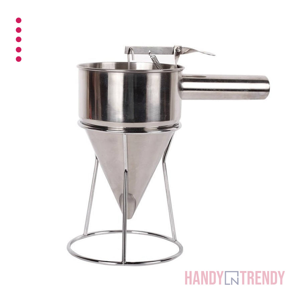 stainless-steel-batter-dispenser-baking-tools-chocolate-pouring-funnel-cone-cooking-dispenser-tool---1