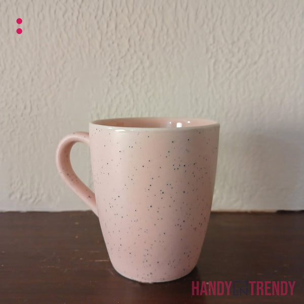 6pcs Ceramic Tea Cups - Cotton Candy