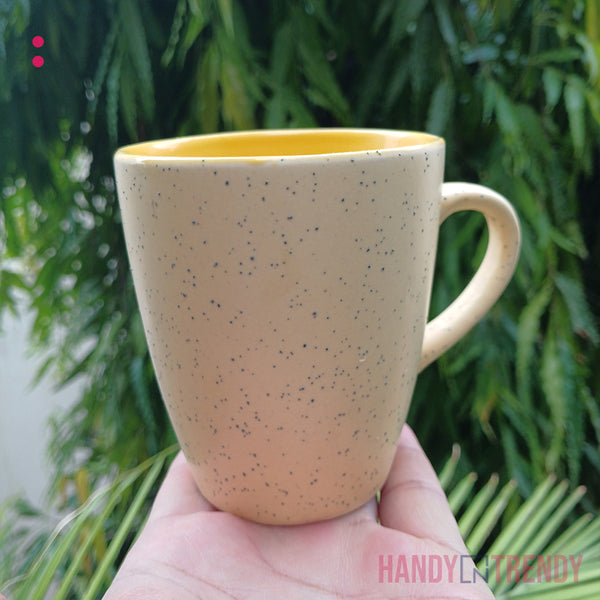 6pcs Ceramic Tea Cups - Citrus Glint