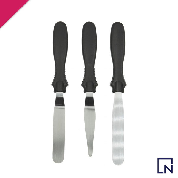 stainless steel spatula set, baking tools, baking accessories, icing knife, cake leveler, cheese knives set