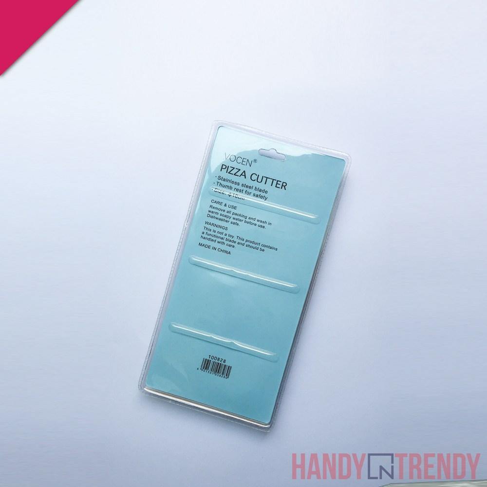 vocen pizza cutter, stainless steel pizza cutter, pizza tools, handyntrendy