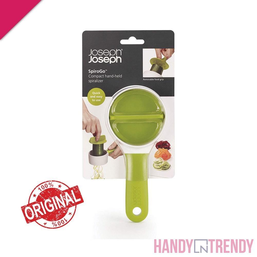 joseph joseph spiro go, joseph joseph comapct spiralizer, vegetable spiralizer, vegetable cutting tools, products cutting tools, cutter, plastic cutters, fruit and vegetable cutters, handyntrendy, joseph joseph