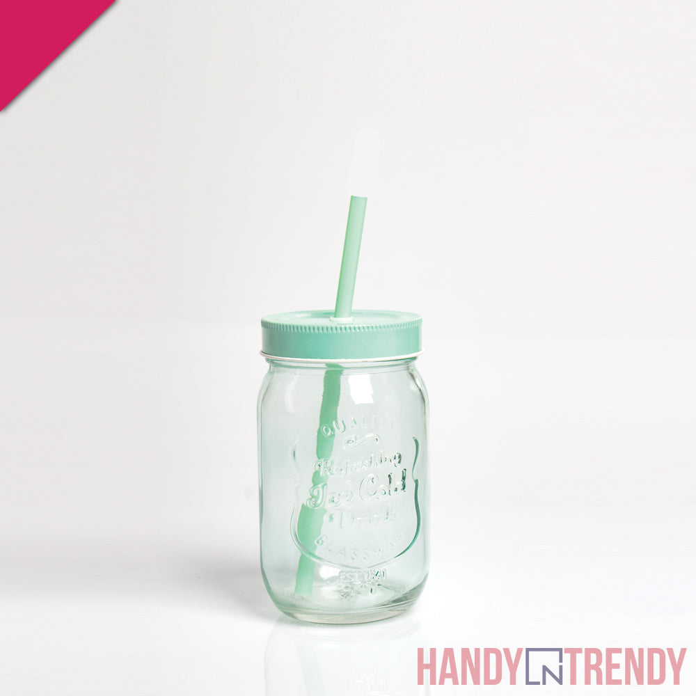 drink jars set, glass jars, milkshake jars, smoothie jars, cute glass jars, summer glass jars