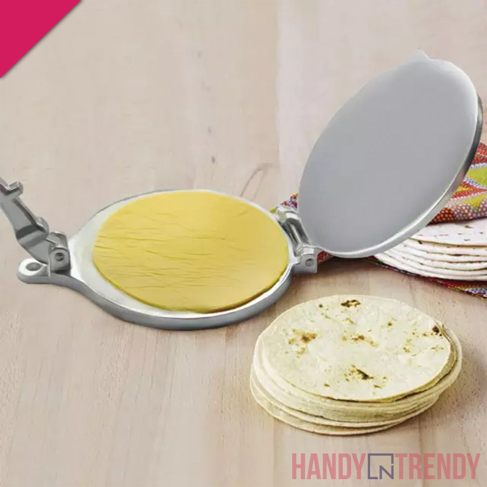 aluminum tortilla press, roti maker, roti press, cast iron roti press, roti maker