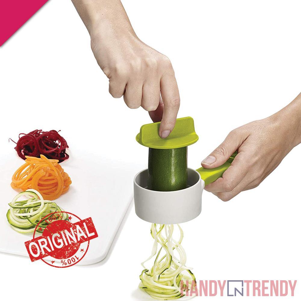 joseph joseph spiro go, joseph joseph comapct spiralizer, vegetable spiralizer, vegetable cutting tools, products cutting tools, cutter, plastic cutters, fruit and vegetable cutters, handyntrendy, joseph joseph