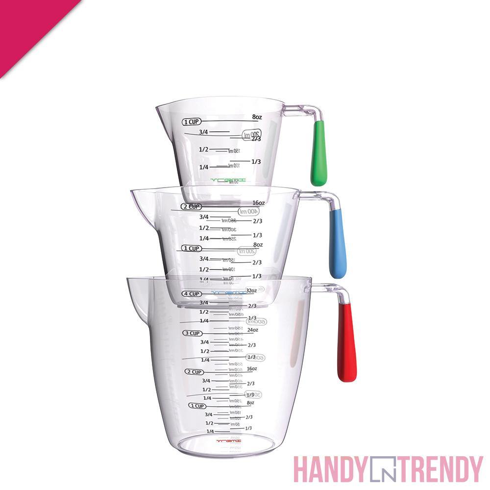 3pcs Measuring Jug Set - HandynTrendy Shop