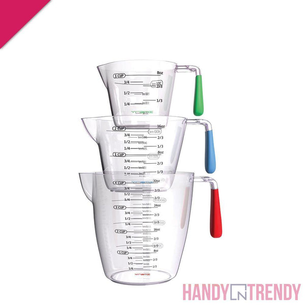 3pcs Measuring Jug Set - HandynTrendy Shop