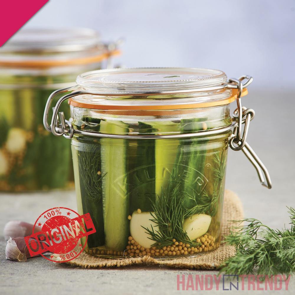 kilner clip top jar, glass jars for spices, multipurpose glass jars, classic glass jars, handyntrendy
