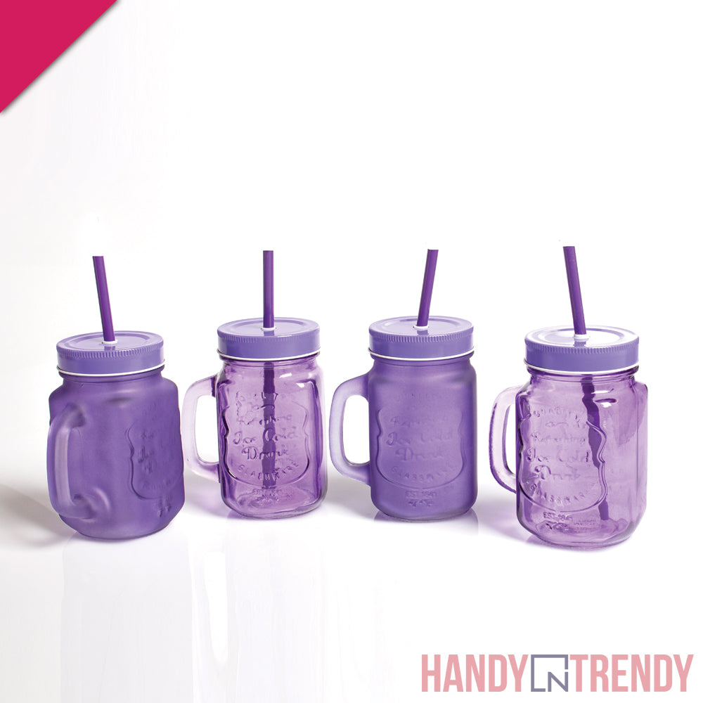 drink jars set, glass jars, milkshake jars, smoothie jars, cute glass jars, summer glass jars