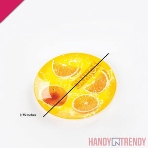 snack serving plate, printed glass plate, digital printed serving plates