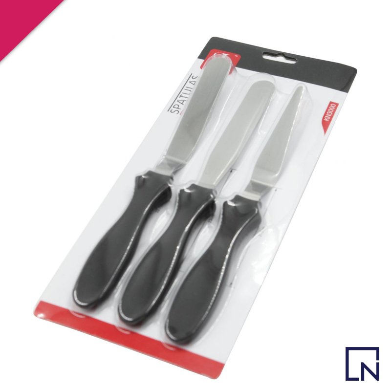 stainless steel spatula set, baking tools, baking accessories, icing knife, cake leveler, cheese knives set