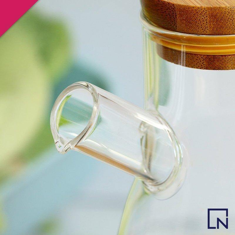 borosilicate oil jug, glass oil jug, handmade glass jug, oil bottle, oil vinegar bottle, glass vinegar bottle