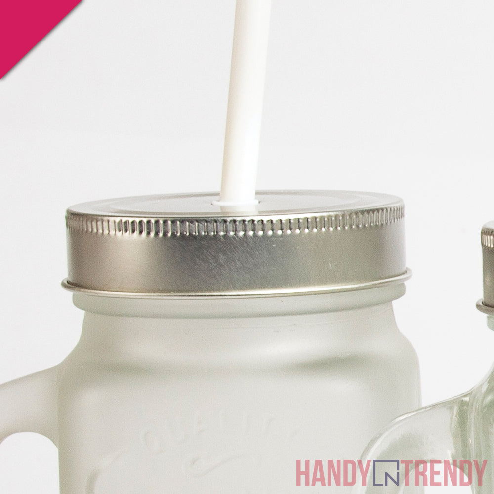 drink jars set, glass jars, milkshake jars, smoothie jars, cute glass jars, summer glass jars