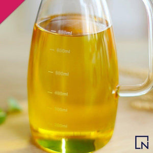 borosilicate oil jug, glass oil jug, handmade glass jug, oil bottle, oil vinegar bottle, glass vinegar bottle