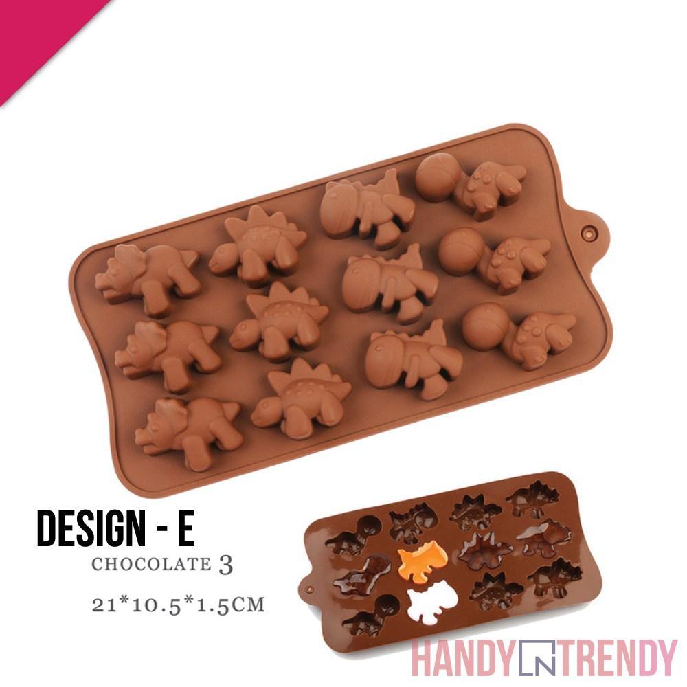 Silicon Chocolate Mold - 9 Designs - HandynTrendy Shop