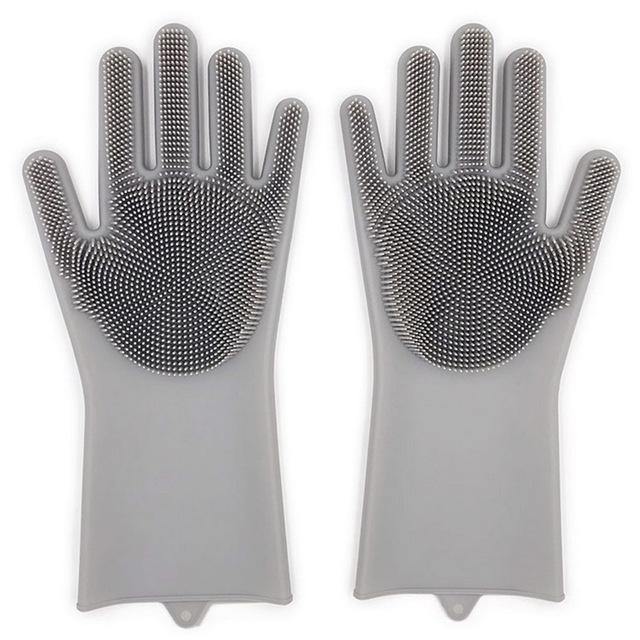 Dish Washing Silicone Gloves - HandynTrendy Shop