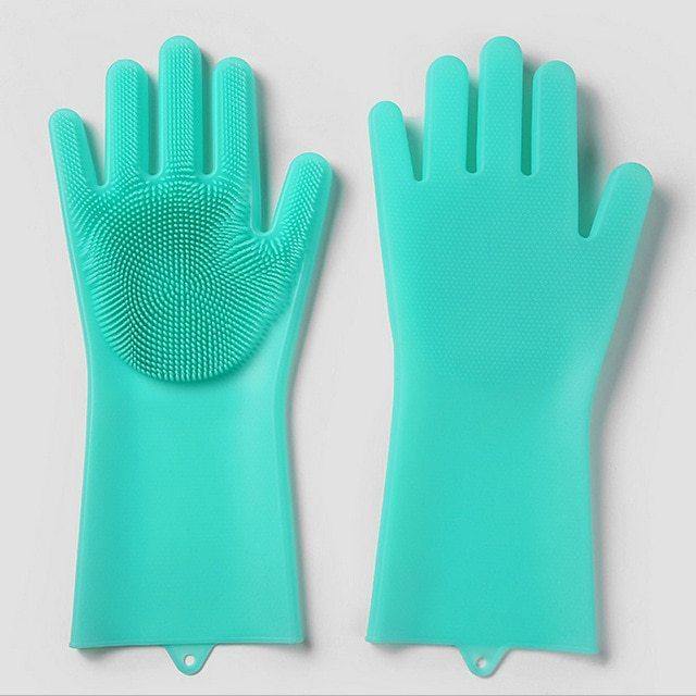 Dish Washing Silicone Gloves - HandynTrendy Shop