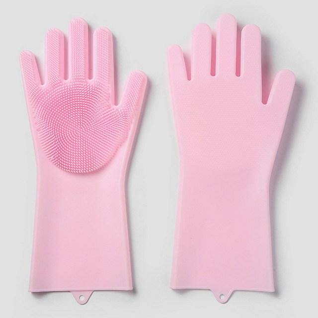 Dish Washing Silicone Gloves - HandynTrendy Shop