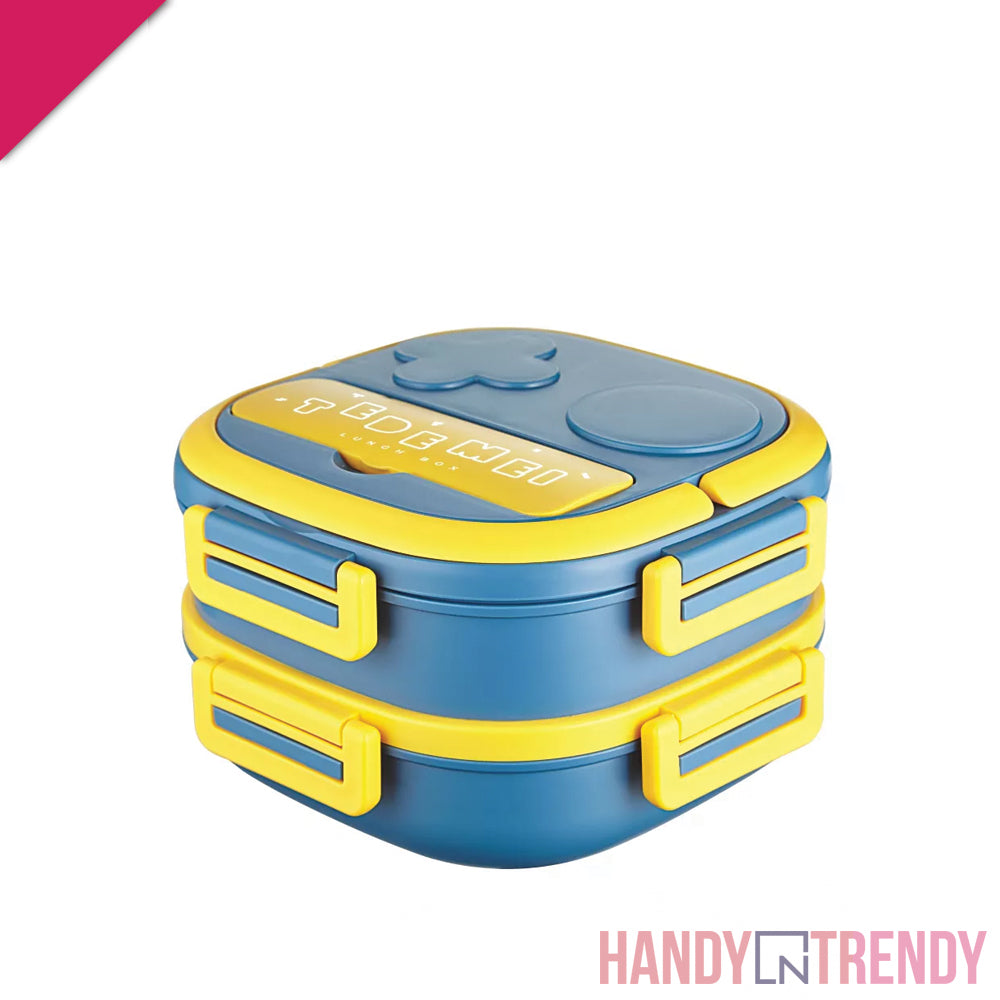 Tedemei Lunch Box with Cutlery – Smart & Spacious Meal Solution