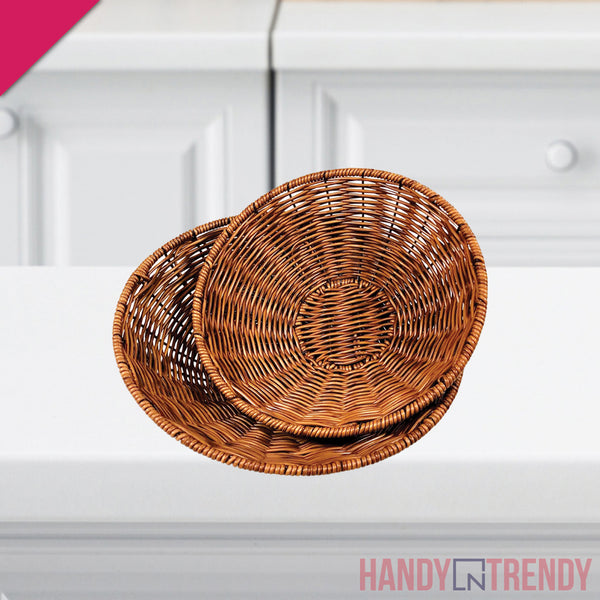 Rounded Braided Basket