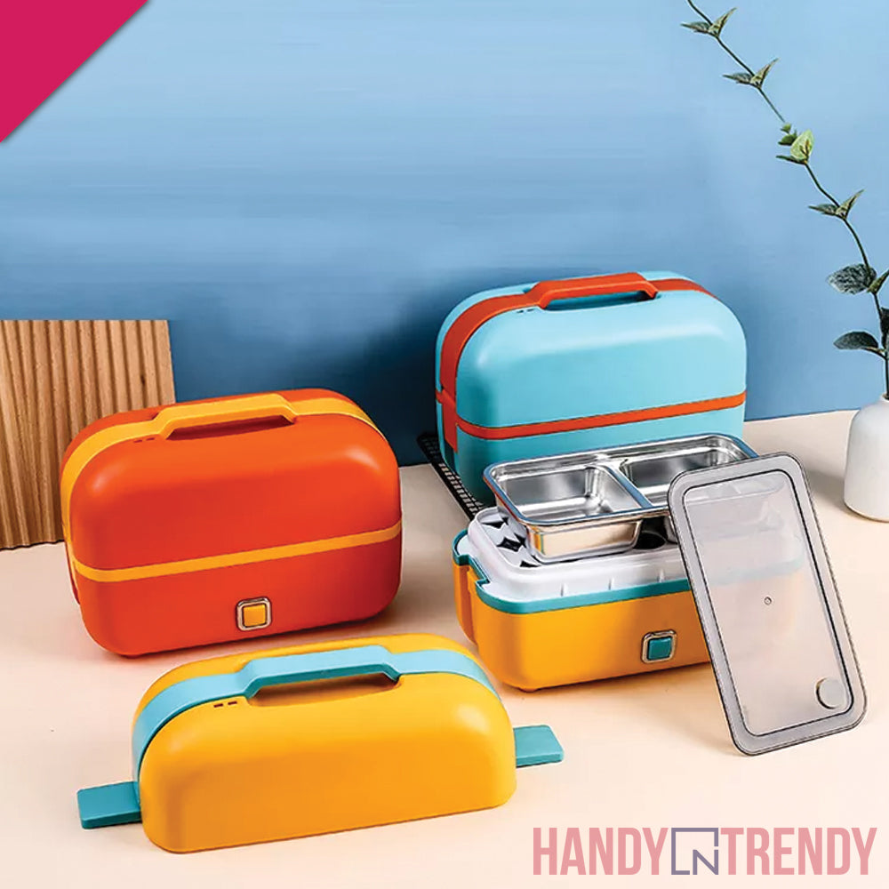 Electric Steaming Lunch Box – Heat Meals Anytime, Anywhere