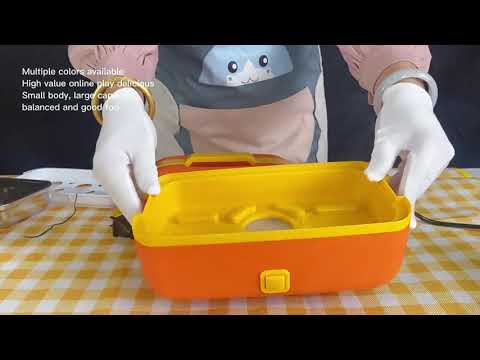 Electric Steaming Lunch Box – Heat Meals Anytime, Anywhere