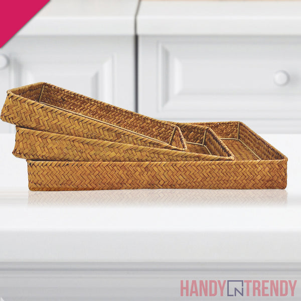 3pcs Jute Basket Set