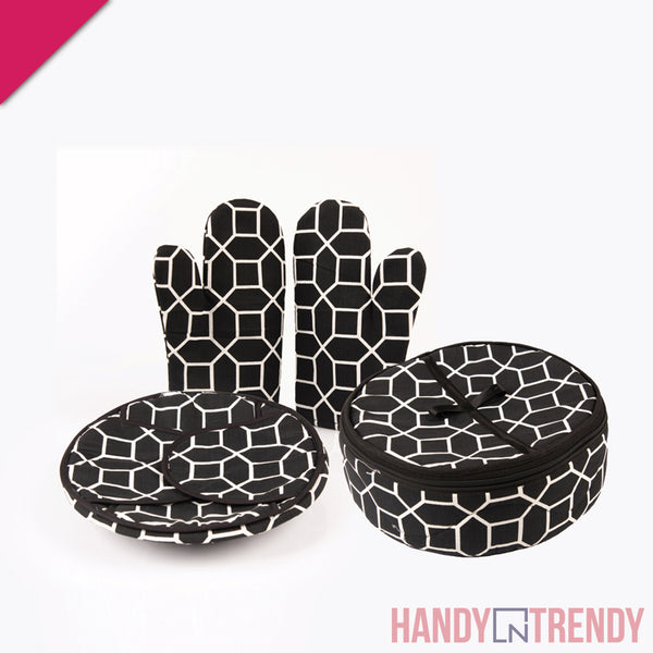 Roti Basket and Gloves Set